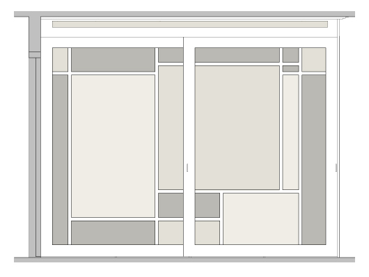 kul&ouml;rer glaspartier skjutd&ouml;rrar
